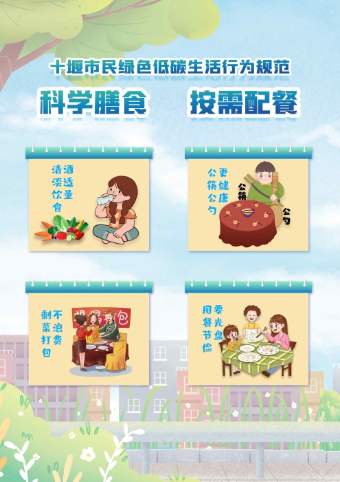 1.科学膳食，按需备餐