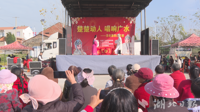 开展送戏下乡活动。