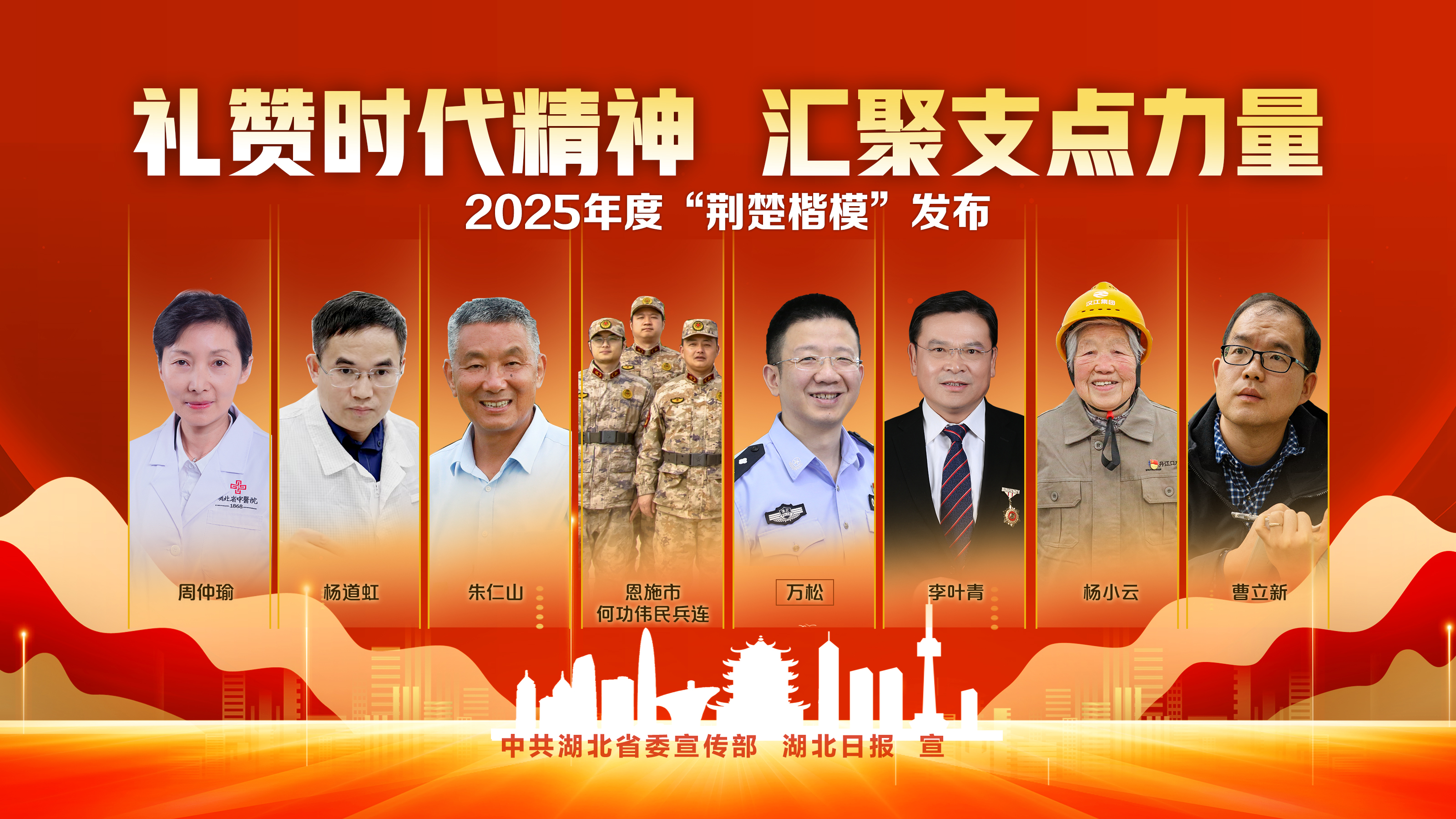 0湖北日报集体海报